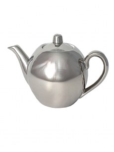 Чайник керамический 800 мл (серебро)