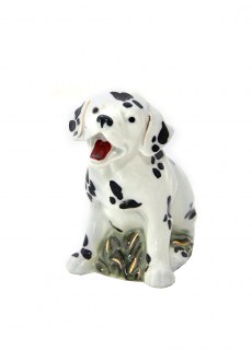 Фигурка декоративная Собака в траве Н6см