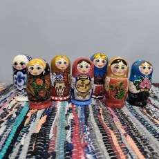 Матрешка Сюжет 5мест В11см